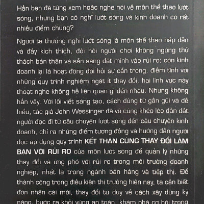 Kết Thân Cùng Thay Đổi Làm Bạn Với Rủi Ro - The Ride Wave