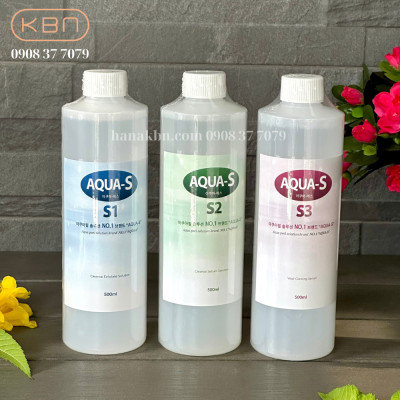 Combo 3 chai S1 S2 S3 - AHA BHA Lotion - Dùng Chung Với Máy Aqua Peel + Tặng 50g Mặt Nạ Dẻo (Hàng Chính Hãng)