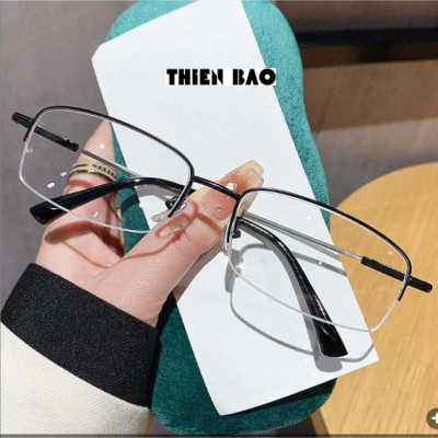 Kính lão thị, viễn thị trung niên NAM NỮ càng titan dẻo KVM367Đ hàng đẹp loại I tròng Nhật bản cao cấp sáng rõ