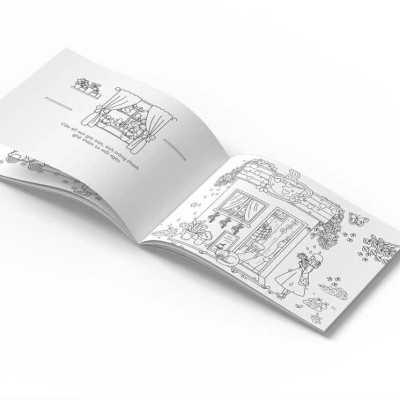 Vẽ Hạnh Phúc Trong An Yên - Cuốn Sách Tô Màu Lưu Trữ Thời Gian (ABB)