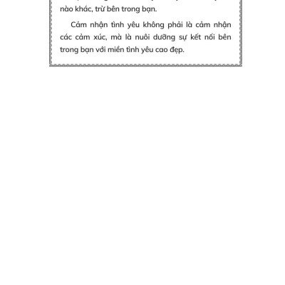 Giờ Là Lúc Sống Trong Tình Yêu