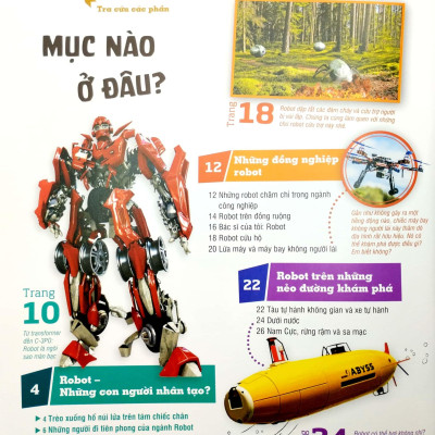 Thế Nào Và Tại Sao - Robot - Những Bộ Óc Siêu Việt Và Những Trợ Thủ Mạnh Mẽ - Bìa Cứng (Tái Bản 2023)