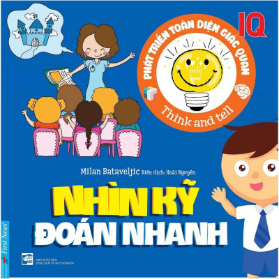 Combo Phát triển tư duy logic + Giác quan IQ (6 cuốn) - Bản Quyền