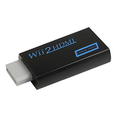 Hàng Chính Hãng - Bộ Chuyển Đổi Wii Sang HDMI 1080p - Cáp HDMI, Plug & Play, Hỗ trợ tất cả các chế độ hiển thị WII (NTSC, PAL 480i, 480p, 576i),Độ phân giải đầu ra 720P hoặc 1080P, Kích thước nhỏ gọn, tiện lợi - ROGTZ