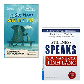 Combo 2 Cuốn Sách Có Giúp Rèn Luyên Kỹ Năng Sống-Sức Mạnh Của Tĩnh Lặng+Chicken Soup For The Golden Soul - Sức Mạnh Của Sự Tử Tế