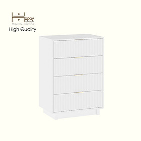 HAPPY FURNITURE , Tủ lưu trữ 4 ngăn kéo - NAMI, THK_240 , 70cm x 45cm x 98cm DxRxC