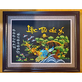 Tranh thêu - Tài Lộc Như Ý 