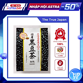 Trà đậu đen Orihiro hỗ trợ thanh lọc cơ thể làm đẹp da 30 gói/túi - Hàng chính hãng