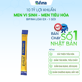 Men tiêu hóa Bifina Nhật Bản - Loại EX - Lẻ 1 gói (không có hộp)