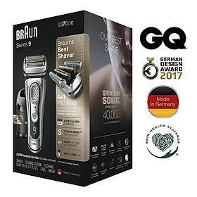 MÁY CẠO RÂU BRAUN SERIES 9 | 9370CC (BẢN FULL)
