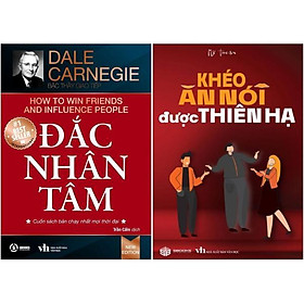 Combo Sách Đắc Nhân Tâm + Khéo Ăn Nói Được Thiên Hạ (Bộ 2 Cuốn)