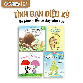 Truyện Ehon bé 3-4-5 tuổi - Bộ 4 cuốn Tình bạn diệu kỳ 