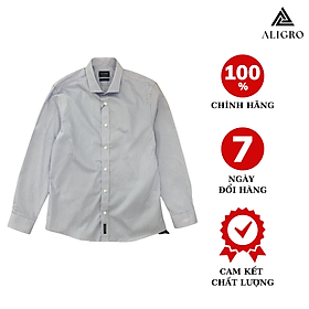 Áo sơ mi dài tay công sở nam dáng Slim mã ALGS171