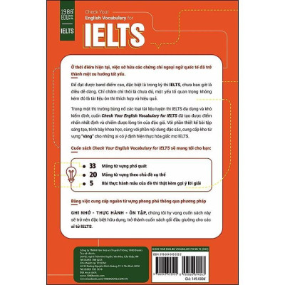 Sách - Check Your English Vocabulary For Ielts - Rawdon Wyatt - 1980 Books