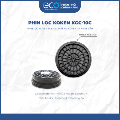 Mặt Nạ Phòng Độc Koken G7 Nhật Bản – Lọc Mùi Cực Mạnh, Dễ Thở, Dùng Phun Thuốc & Hóa Chất
