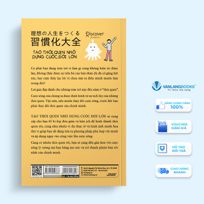 Tạo Thói Quen Nhỏ Dựng Cuộc Đời Lớn - Vanlangbooks