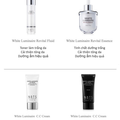 Kem dưỡng ẩm và trắng da NoTS White Luminaire Spot Correcting Cream 30g