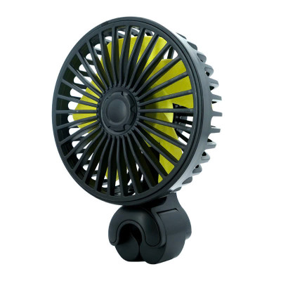 Quạt Mát Ghế Sau Xe Hơi Nguồn 5V 3 Tốc Độ - Mẫu Mới Đỉnh Cao Gió Mạnh Mẽ, Gấp Gọn Tiện Lợi