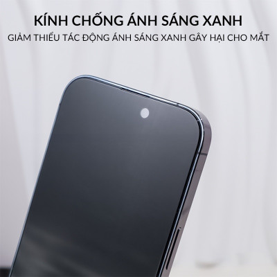 Miến dán kính cường lực khung tự dán màn hình cho iPhone 17 Pro Max / 17 Pro / 16 Pro Max / 15 Pro Max hiệu ANANK AGC 2.5D - Mỏng 0.25mm, vát 2.5D, Trong Suốt Chuẩn HD, Công nghệ AR300 chống vân dầu - Hàng nhập khẩu