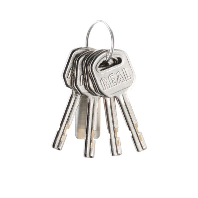 #RL8034-01 Khóa treo đồng bầu Real 60mm màu thau nguyên chất vĩ xanh xuất khẩu