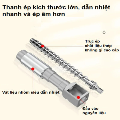 Máy ép dầu thực vật nóng và lạnh dùng trong gia đình thương hiệu Anh Quốc cao cấp AOSIDA A250 - Hàng Chính Hãng