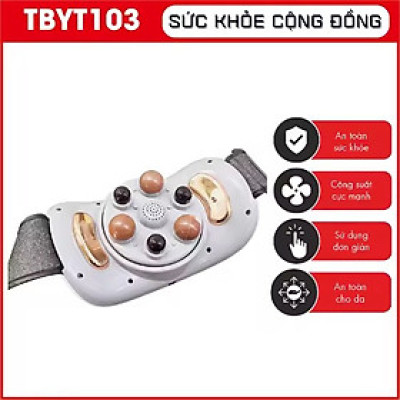 Máy Massage Bụng Lưng Đùi Pin Sạc Tích Hợp Đá Nóng Himalaya Hỗ Trợ Giảm Mỡ Bụng Đai Mát Xa Bụng Eo Lưng