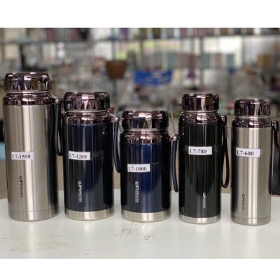 BÌNH GIỮ NHIỆT INOX KIM CƯƠNG HÀNG CHUẨN ĐỦ DUNG TÍCH - giao mầu ngẫu nhiên