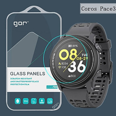 Combo 3 miếng dán cường lực cho Coros Pace 3/ Coros Pace Pro/ Coros Apex 2/ Apex 2 Pro GOR chống vân tay trầy xước_ Hàng chính hãng