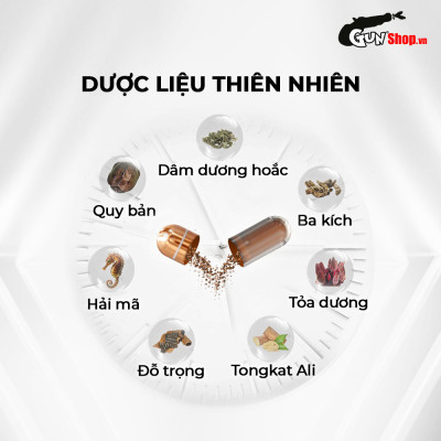 Bộ 2 vỉ 3 viên uống phục hồi và tăng cường sinh lý nam giới Powergra For Men (Super Gold Magic) tặng 1 viên dùng thử