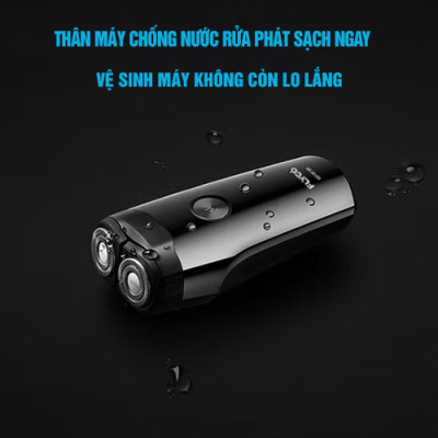 Máy Cạo Râu Flyco 2 Lưỡi Kép FS181VN Thân Máy Kháng Nước - Hàng Chính Hãng