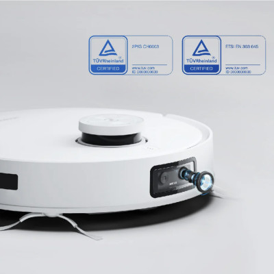 Robot Hút Bụi Lau Nhà Ecovacs N30 Pro Omni Xòe Giẻ, Lực Hút 10.000 Pa - Hàng Chính Hãng