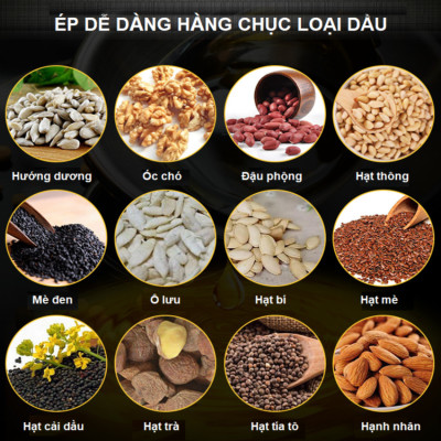 Máy ép dầu thực vật nóng và lạnh dùng trong gia đình thương hiệu Anh Quốc cao cấp AOSIDA A250 - Hàng Nhập Khẩu