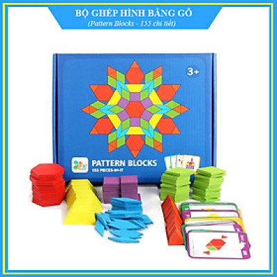 Đồ Chơi Xếp Hình Tangram Bằng Gỗ 155 Chi Tiết Nhiều Màu Sắc Xếp Được Hàng Nghìn Hình Khác Nhau Cho Bé Tư Duy Sáng Tạo