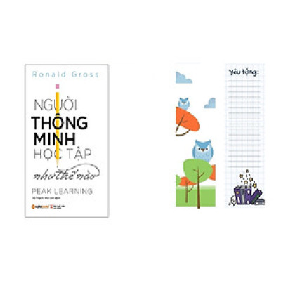 Người Thông Minh Học Tập Như Thế Nào (Quà Tặng Tickbook Đặc Biệt)