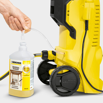 Combo Máy phun rửa áp lực cáo Karcher K 2 Full Control Car và Nước rửa 3 in 1
