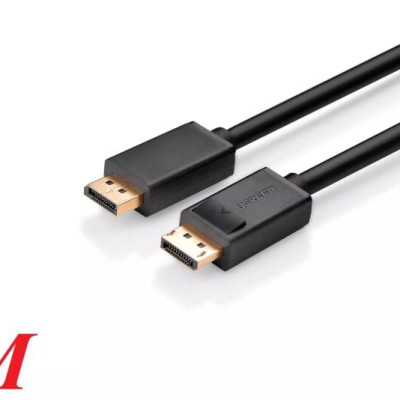 Ugreen UG10211DP102TK 2M Màu Đen Cáp 2 Đầu Displayport chuẩn V1.2 thuần đồng - HÀNG CHÍNH HÃNG