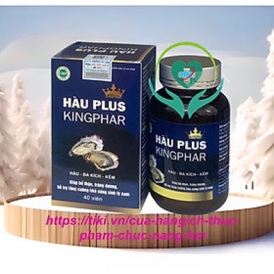 Viên uống Hàu Plus Kingphar, hộp 40v, tăng cường sinh lý nam