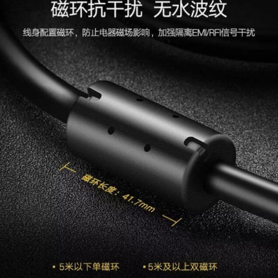 Ugreen UG11634VG101TK 15M màu Đen Cáp tín hiệu 2 đầu VGA - HÀNG CHÍNH HÃNG