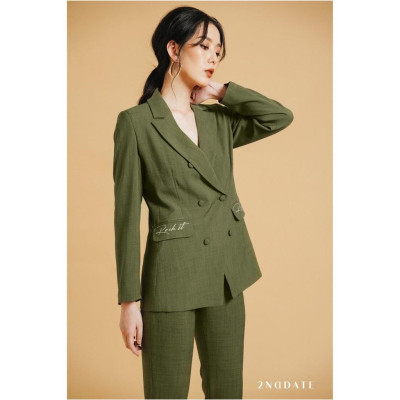 Áo Vest nữ chất liệu đũi 2NDDATE BL003M