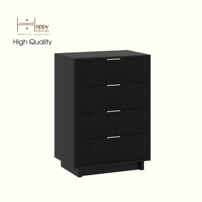 HAPPY FURNITURE , Tủ lưu trữ 4 ngăn kéo - NAMI, THK_240 , 70cm x 45cm x 98cm DxRxC