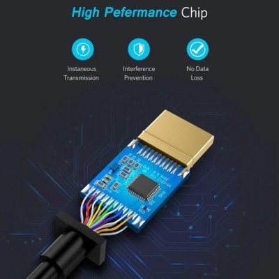 Ugreen UG40360MD112TK 25CM màu Đen Cáp chuyển đổi Mini DP sang HDMI hỗ trợ phân giải 4K x 2K - HÀNG CHÍNH HÃNG