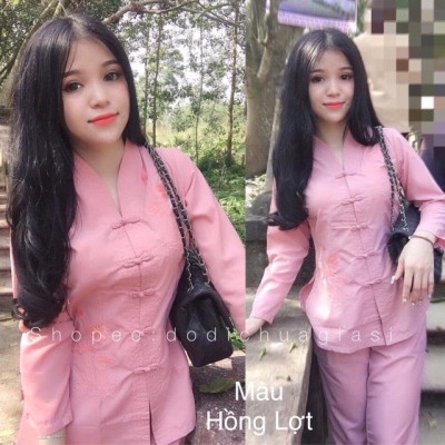 ĐỒ LAM ĐI CHÙA  Bà Lai Tim Vải Kate