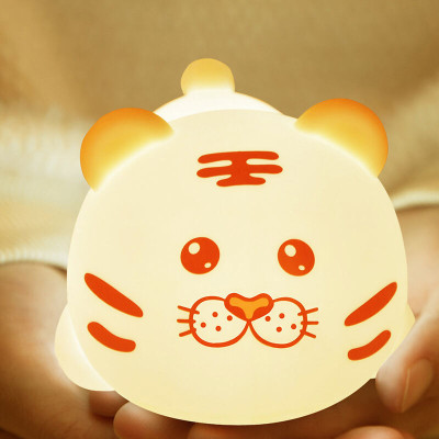 Đèn Trang Trí Hổ Tiger Nằm Đèn Ngủ Đổi Màu Quà Tặng_ Hàng chính hãng