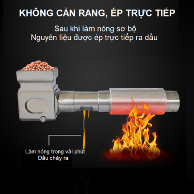 Máy ép dầu thực vật nóng và lạnh thương hiệu cao cấp AOSIDA 888A - Công suất cực đại: 1000W - Hàng Nhập Khẩu
