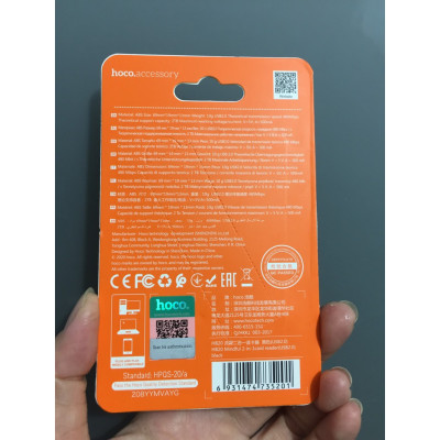 Đầu đọc thẻ nhớ SD / TF chuẩn 3.0 cho laptop hoco HB20 - Hàng chính hãng