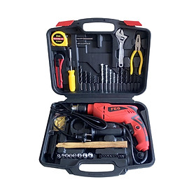 BỘ MÁY KHOAN GIA ĐÌNH ( KHOAN BÚA 13MM, THÉP 10MM, GỖ 25MM) FEG EG-516N - HÀNG CHÍNH HÃNG