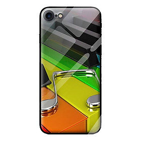 Ốp kính cường lực cho iPhone 8 nốt nhạc 1 - Hàng chính hãng