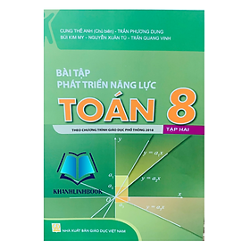 Sách - bài tập phát triển năng lực toán 8 - tập 2 ( theo chương trình GDPT 2018 )