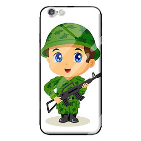 Ốp kính cường lực cho iPhone 6 Plus CHIBI 1 - Hàng chính hãng