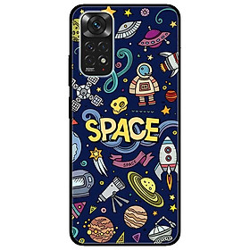 Ốp lưng dành cho Xiaomi Redmi Note 11 4G mẫu Họa Tiết Vũ Trụ SPAE
